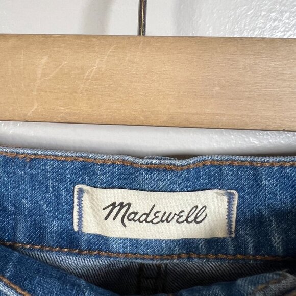 Madewell 90s Straight Utility High Rise Jeans Size 26 Blue Denim Retro - Picture 4 of 12